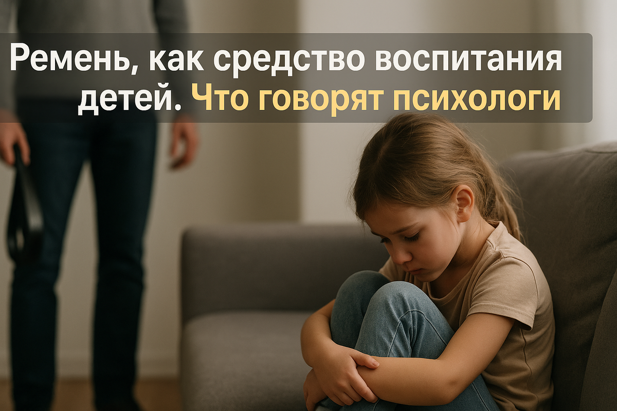 Ремень, как средство воспитания детей. Что говорят психологи