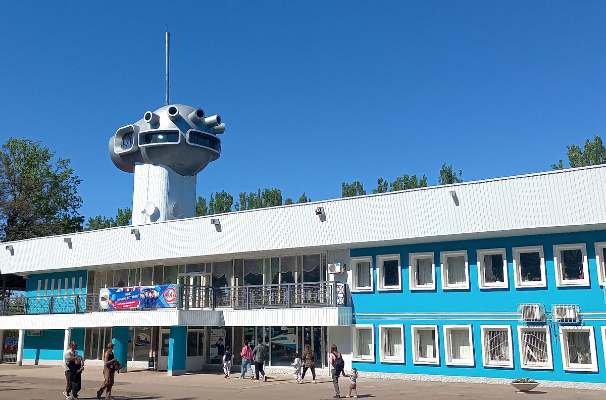 Донецкая детская железная дорога. Станция «Пионерская» Май 2025