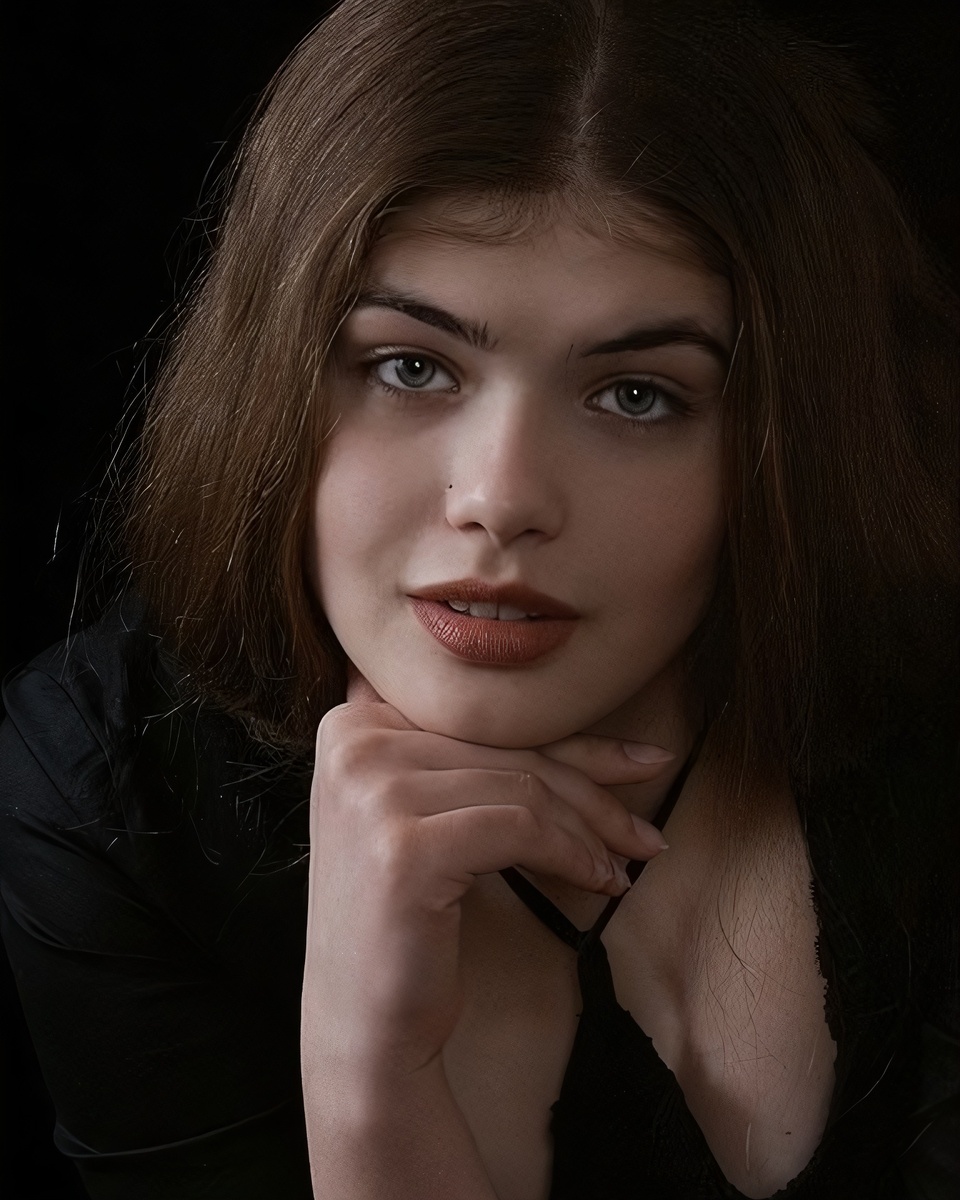 Юлия Галкина в юности