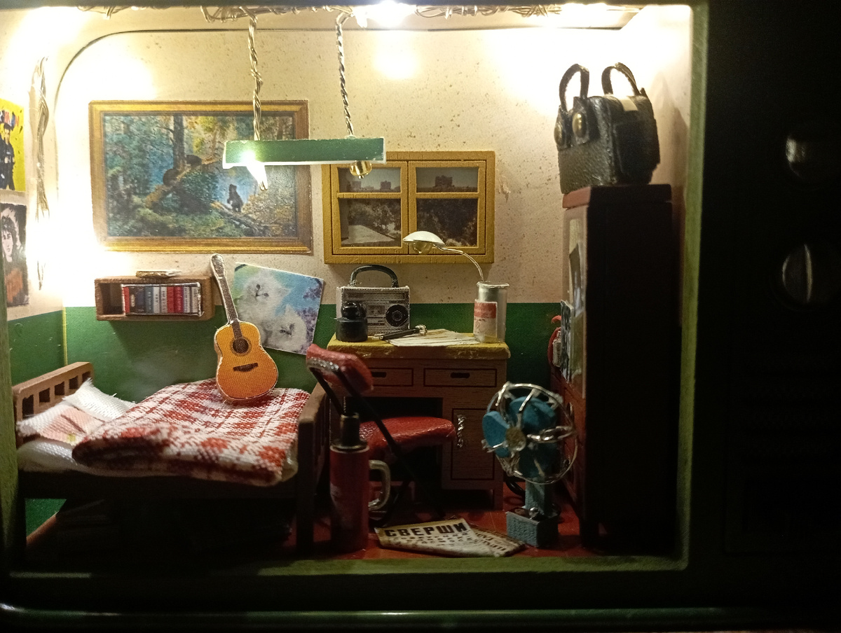 Второй румбокс - квартира музыканта. 