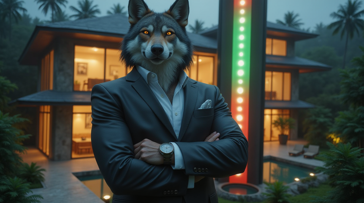 Волк с Уолл Стрит продает виллу на бали, архивный кадр ФБР 1989 год.