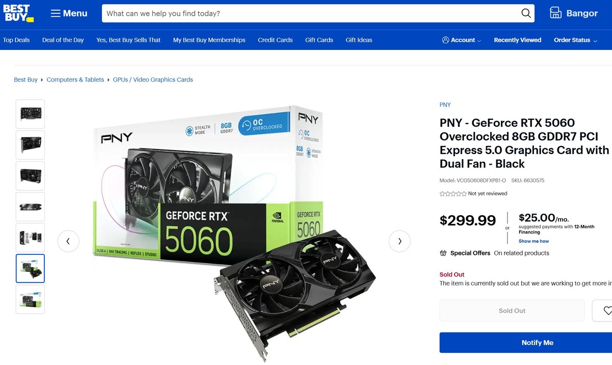 скриншот BestBuy  📷
