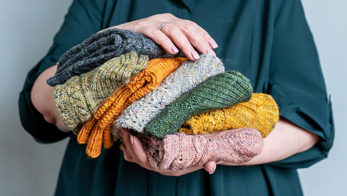 Носки из моей пряжи