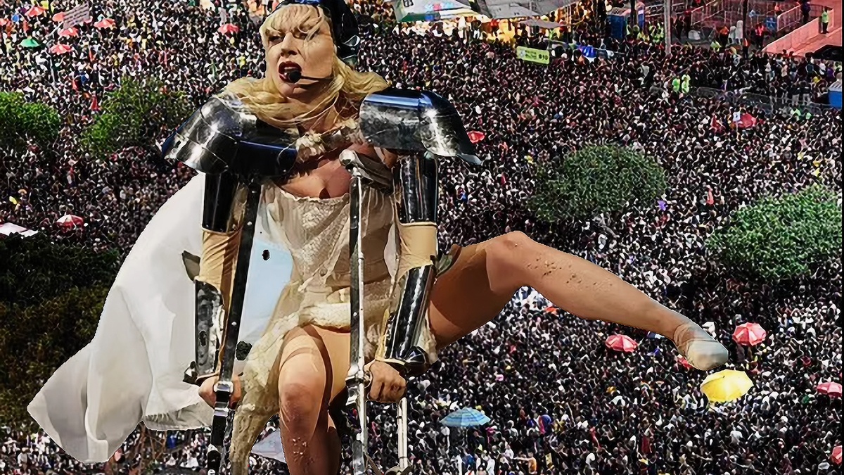 Гага могла стать ангелом...уже вчера...