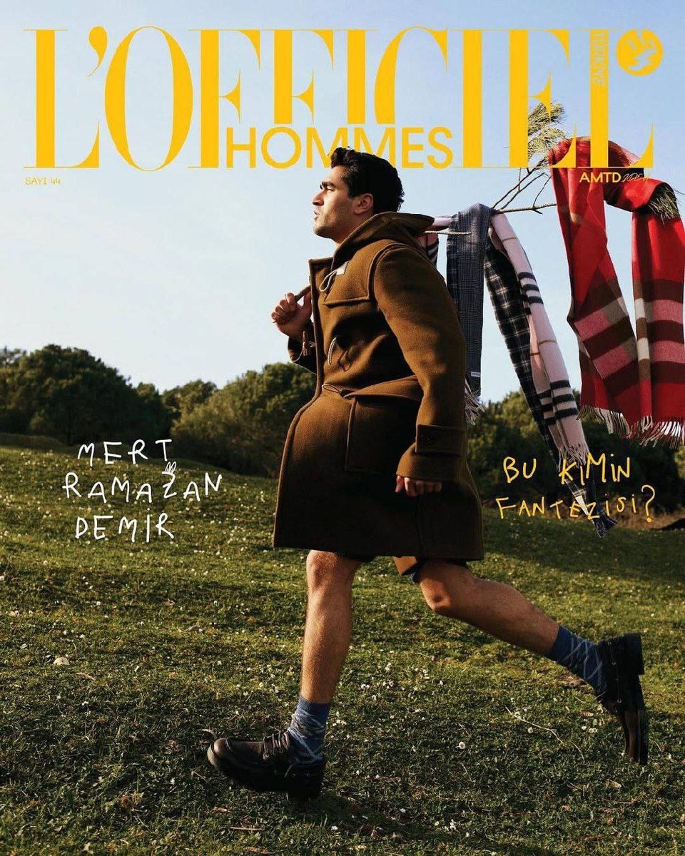  Мерт Рамазан Демир для журнала L’Officiel Hommes