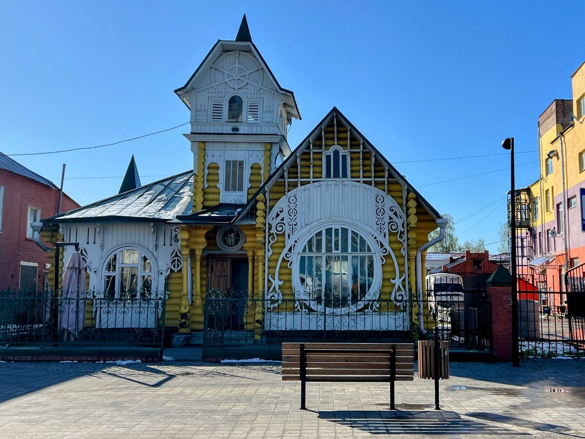 Дом купца Лужина на улице Кирова, 28 в Кимрах