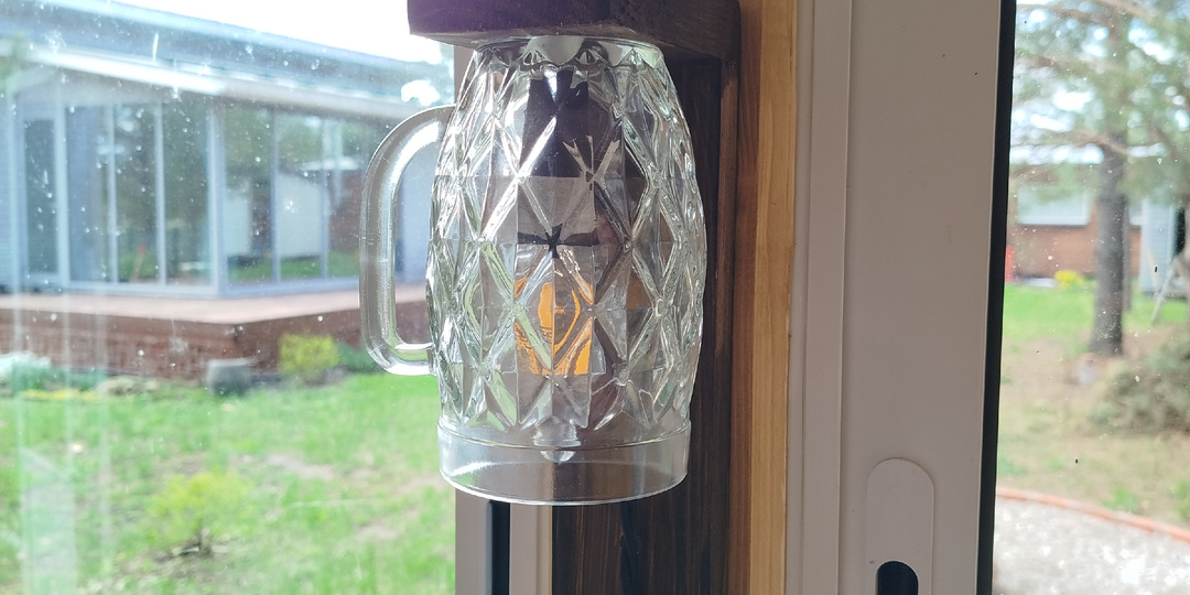 Светильники из пивных кружек своими руками.