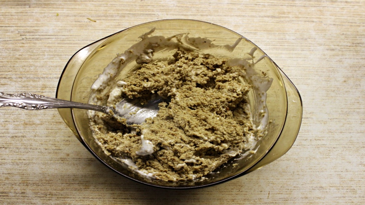 тесто из халвы и сыра для рыбалки