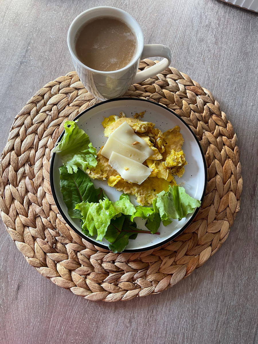 Завтрак . Фото автора.