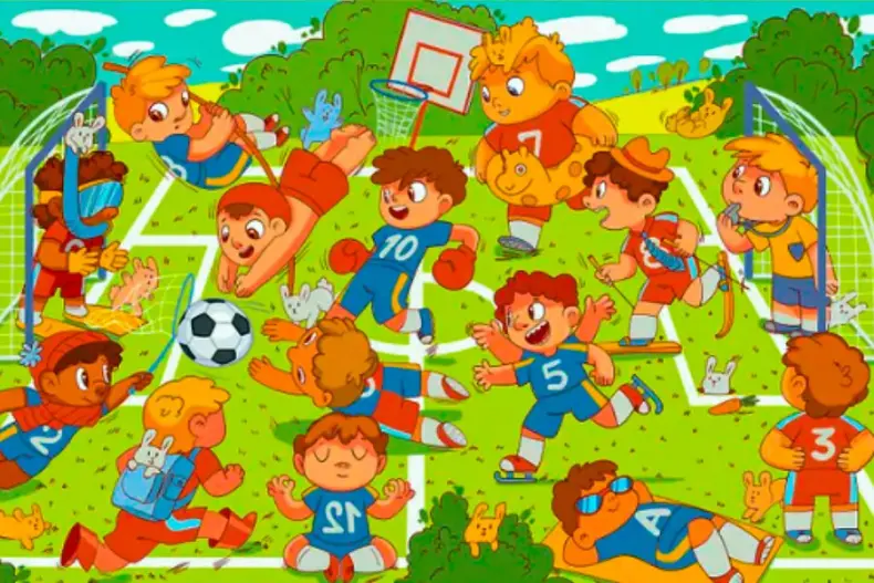 У вас отличная память! Сможете найти всех кроликов за 30 секунд?