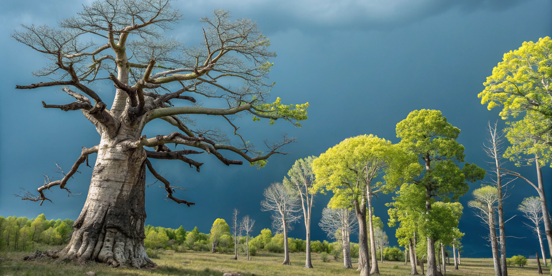 Ученые: старые деревья делятся важной информацией с молодыми лесами