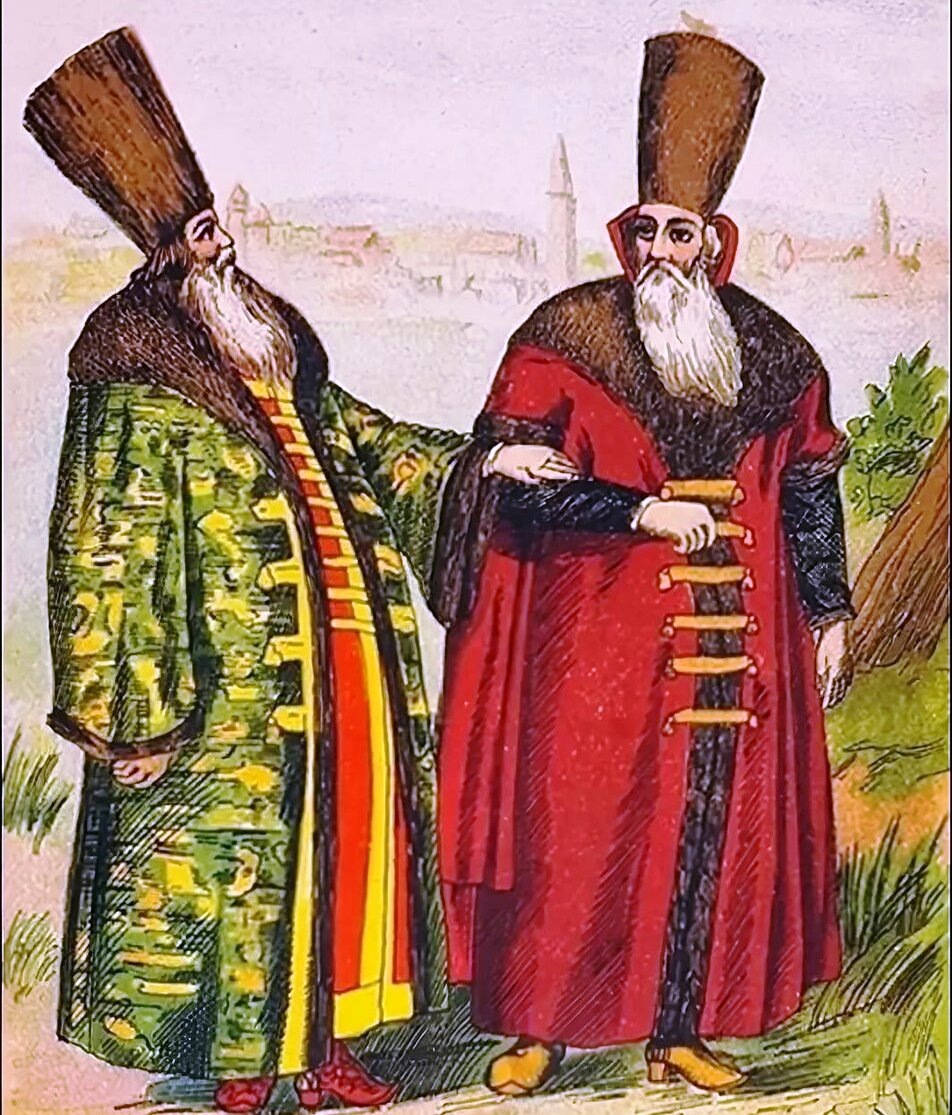 Русские купцы 17 век. Источник: Яндекс. Картинки.