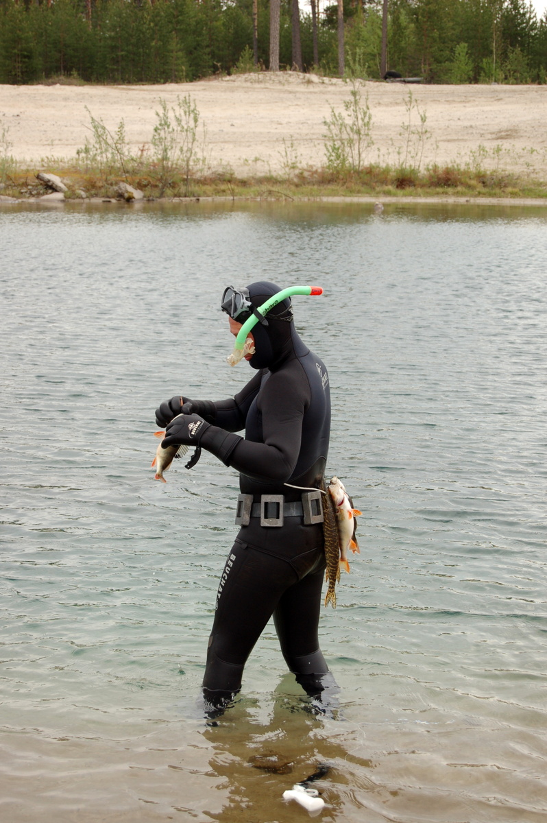 Подводный рыбачок