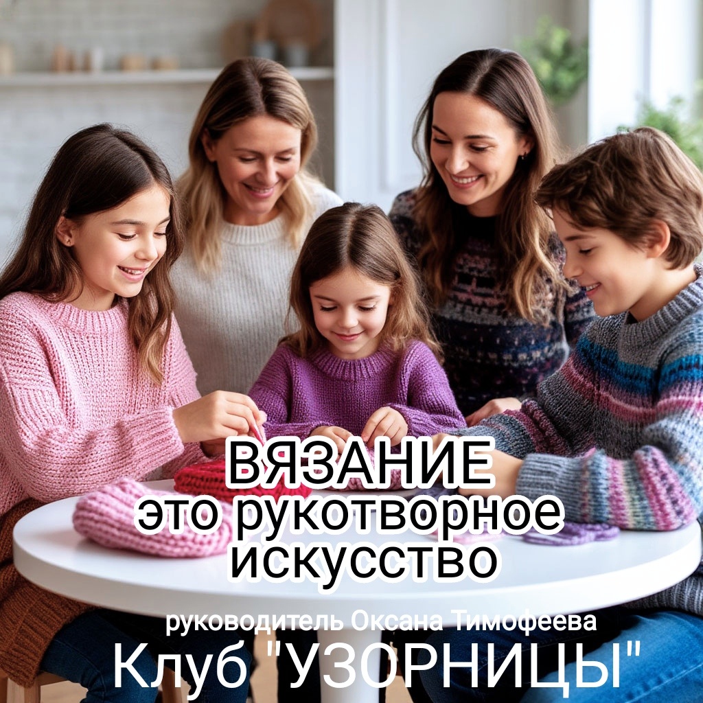 Клуб любителей вязания спицами и крючком "УЗОРНИЦЫ"