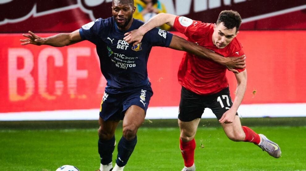    «Химки» и ФК «Ростов» сыграли 4 мая 2025 года в матче 27 тура чемпионата РПЛ. Фото: пресс-служба ФК «Химки»