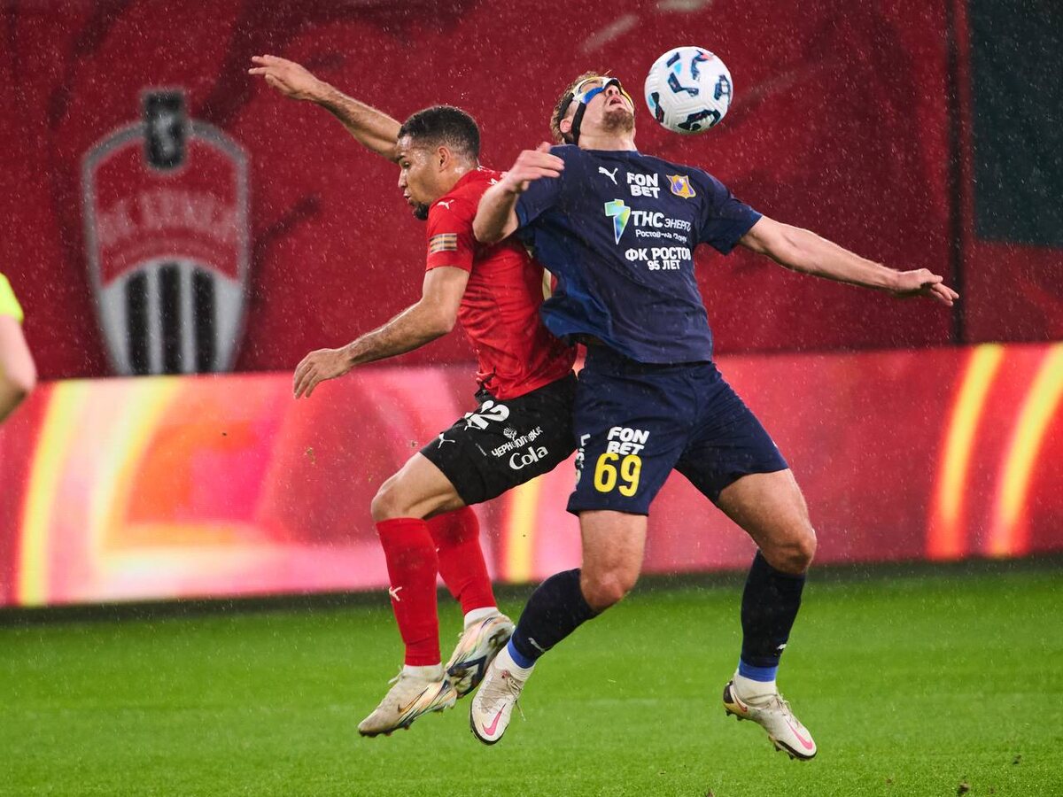    "Химки" и ФК "Ростов" сыграли 4 мая 2025 года в матче 27 тура чемпионата РПЛ. Фото: пресс-служба ФК "Химки"