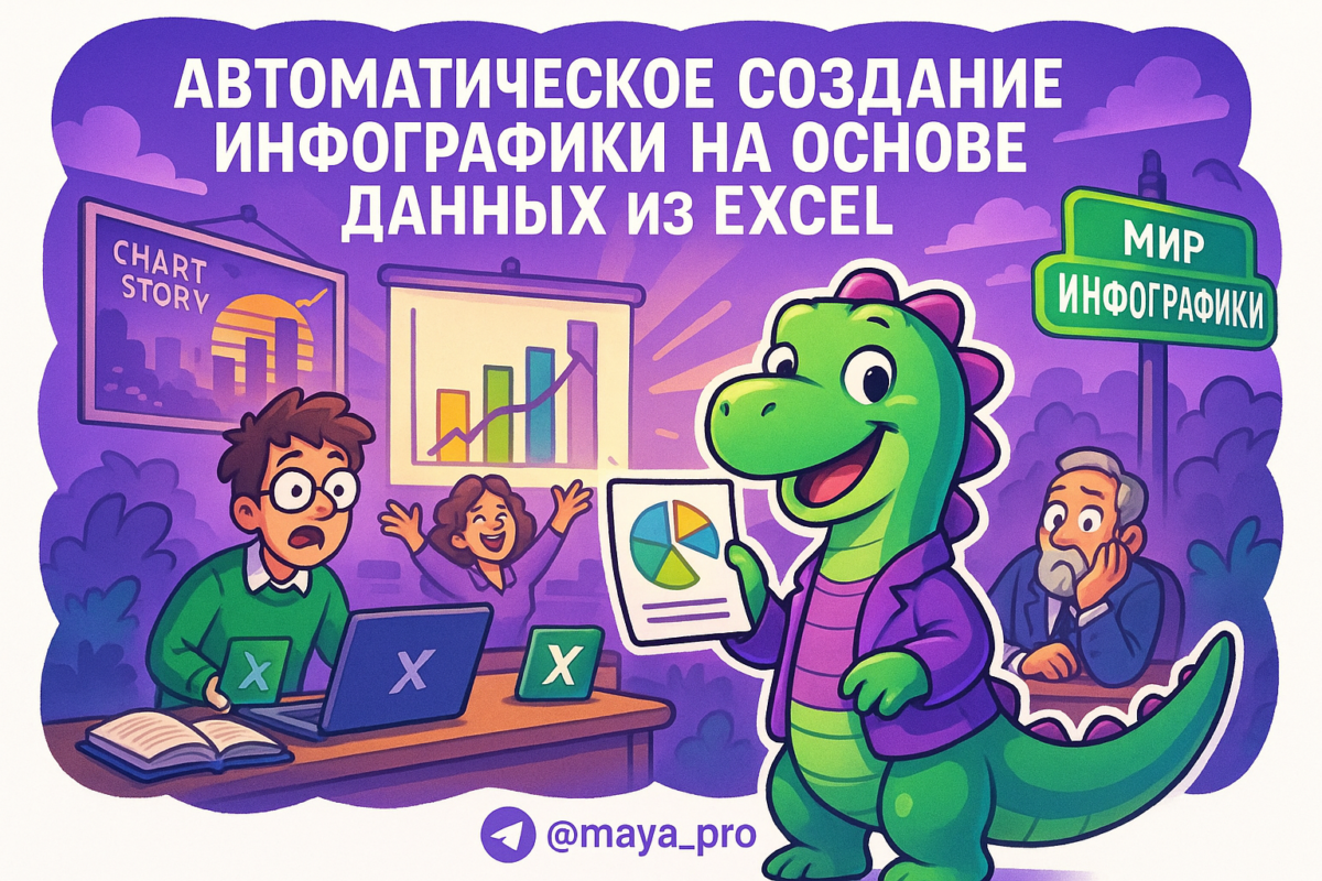    Автоматизация инфографики: как Make.com превращает ваши Excel-данные в визуальные шедевры за минуты Артур Хорошев