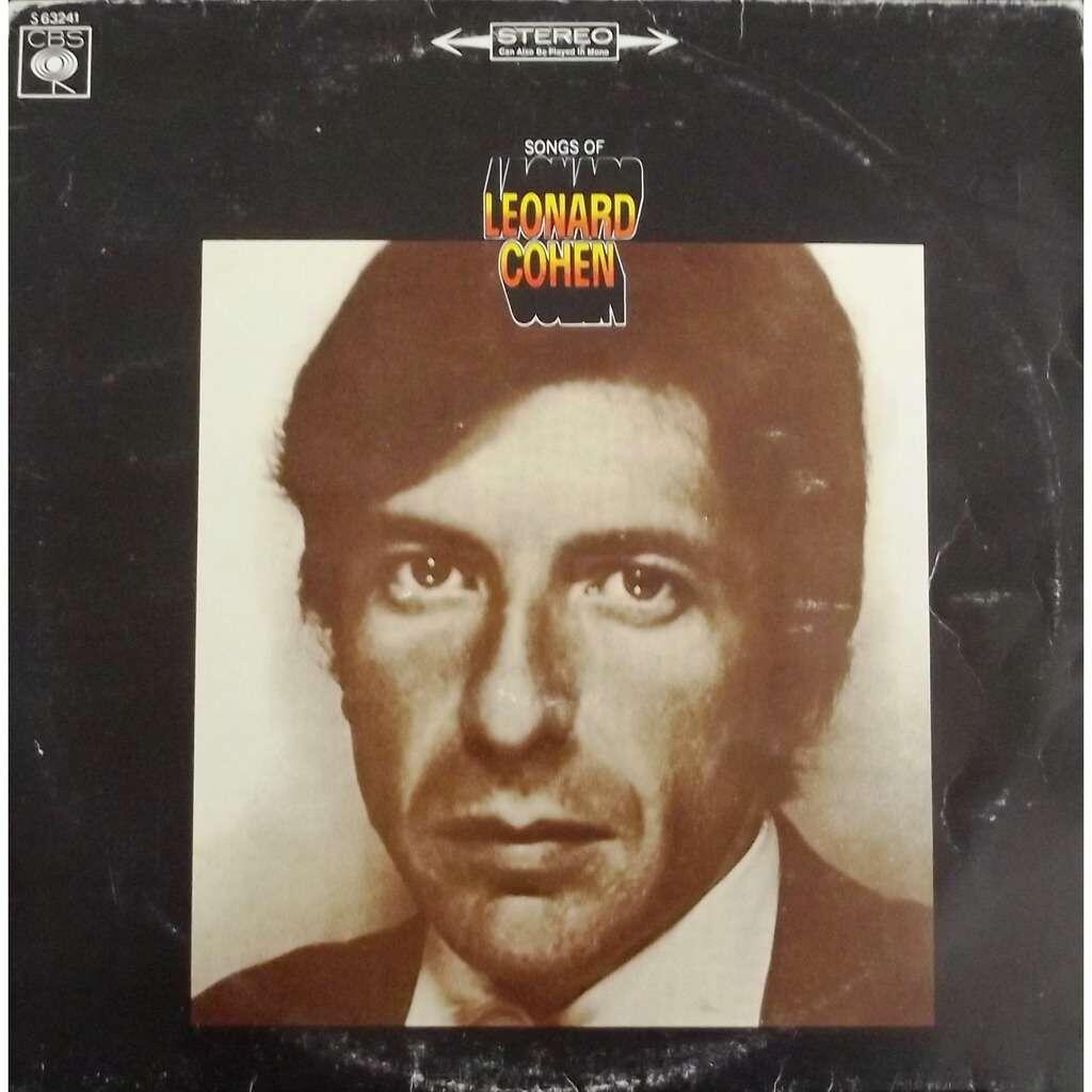  Leonard Cohen    “Songs of  Leonard Cohen”  1968