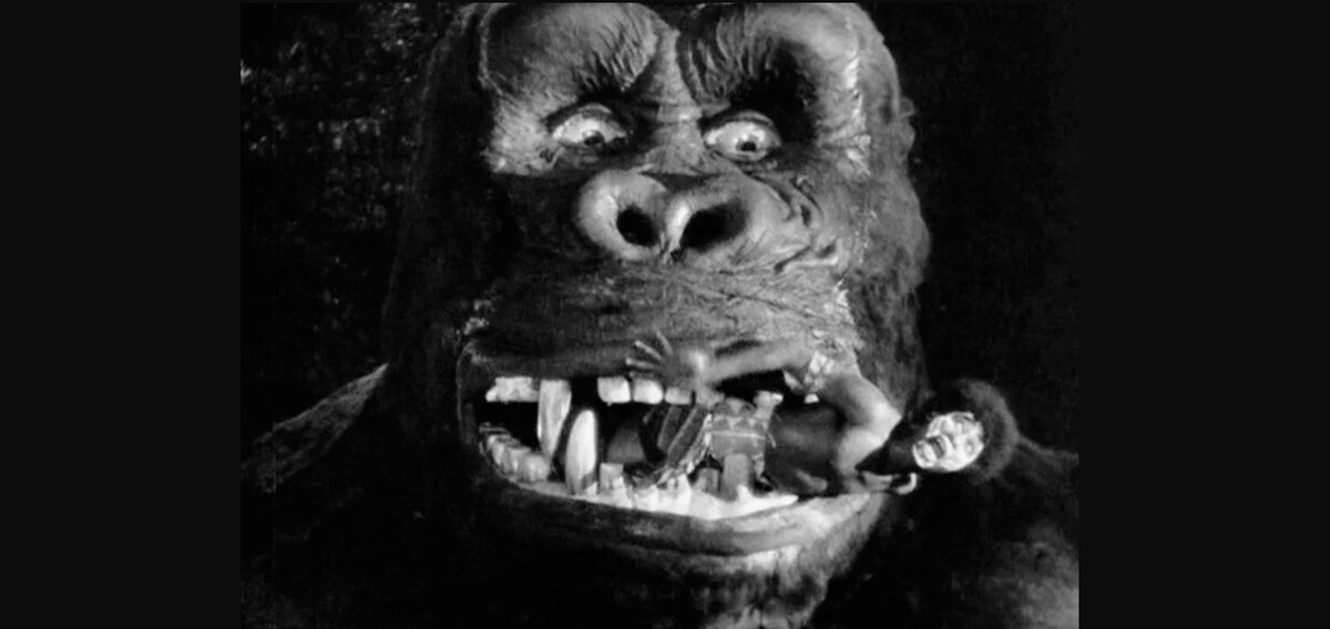 Кадр из к/ф «Кинг-Конг», 1933г.