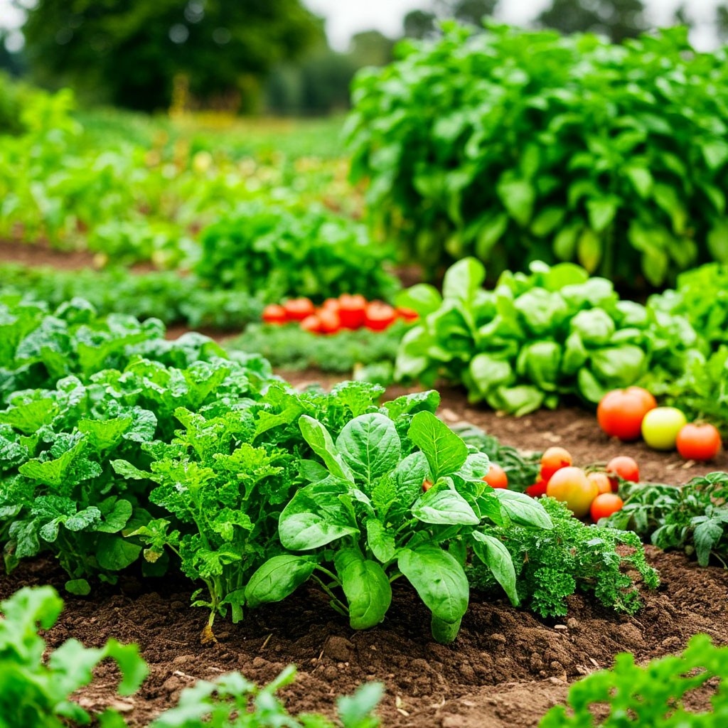 Сад и огород: секреты успеха. (фото: Шедеврум, автор: Андрей Л.) 