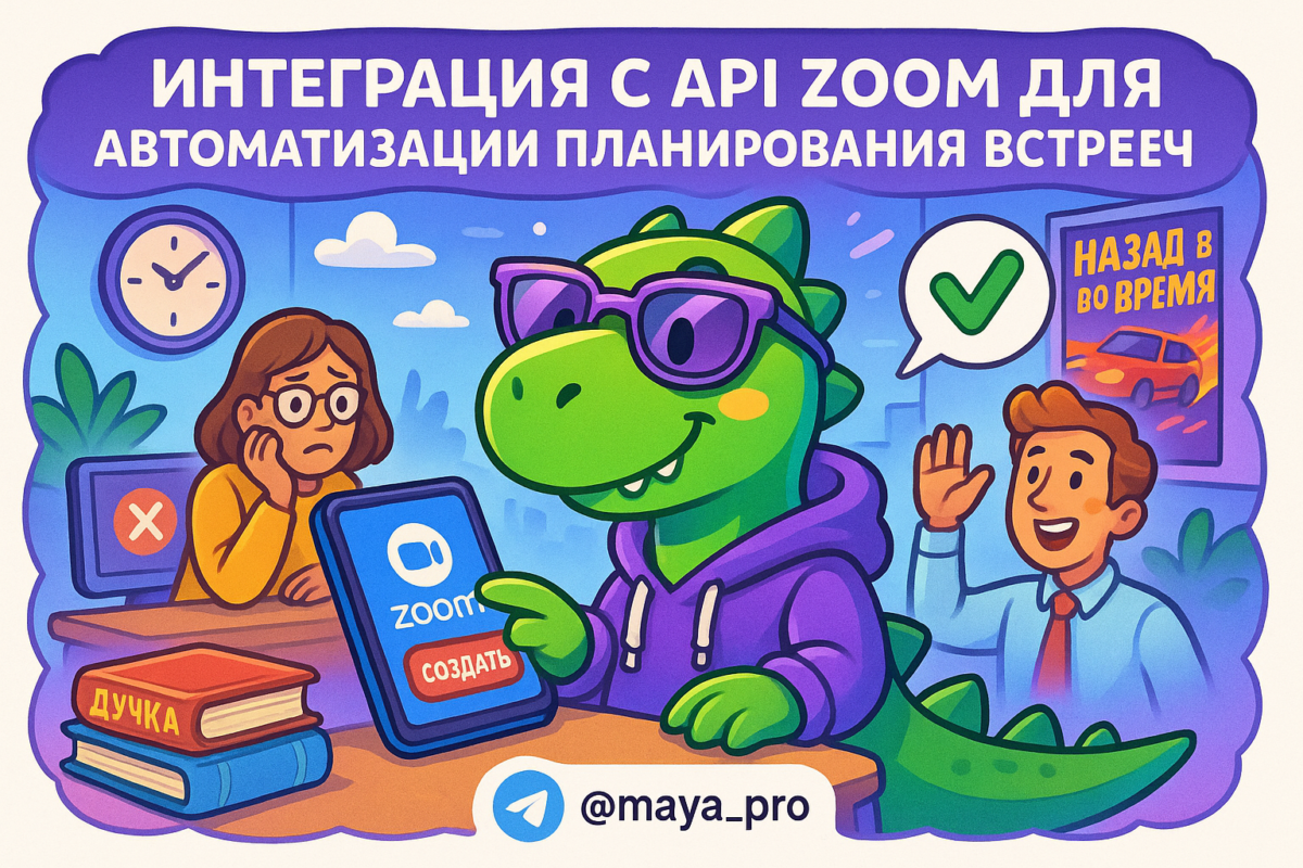    Интеграция Zoom и Make.com: автоматизация встреч, о которой все молчат, но её все хотят! Артур Хорошев
