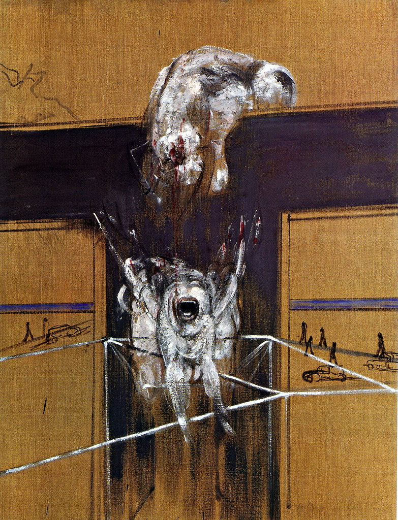Фрэнсис Бэкон, Фрагмент распятия, 1950
