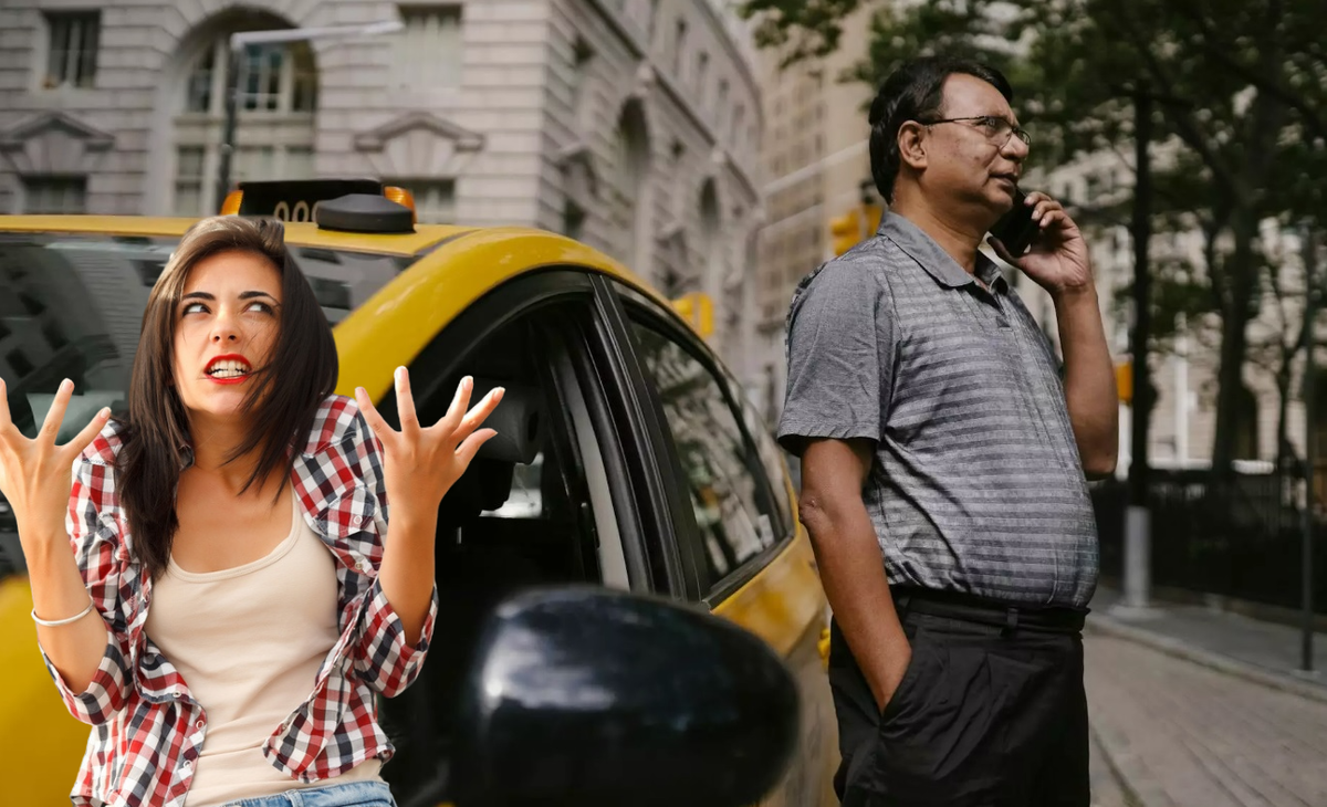 поздравляю - вам звонит водитель такси...