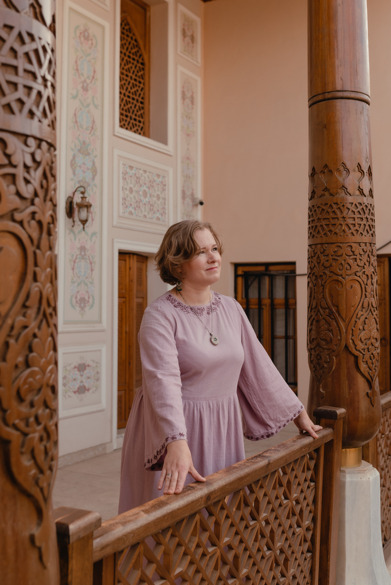 Платье из натурального льна