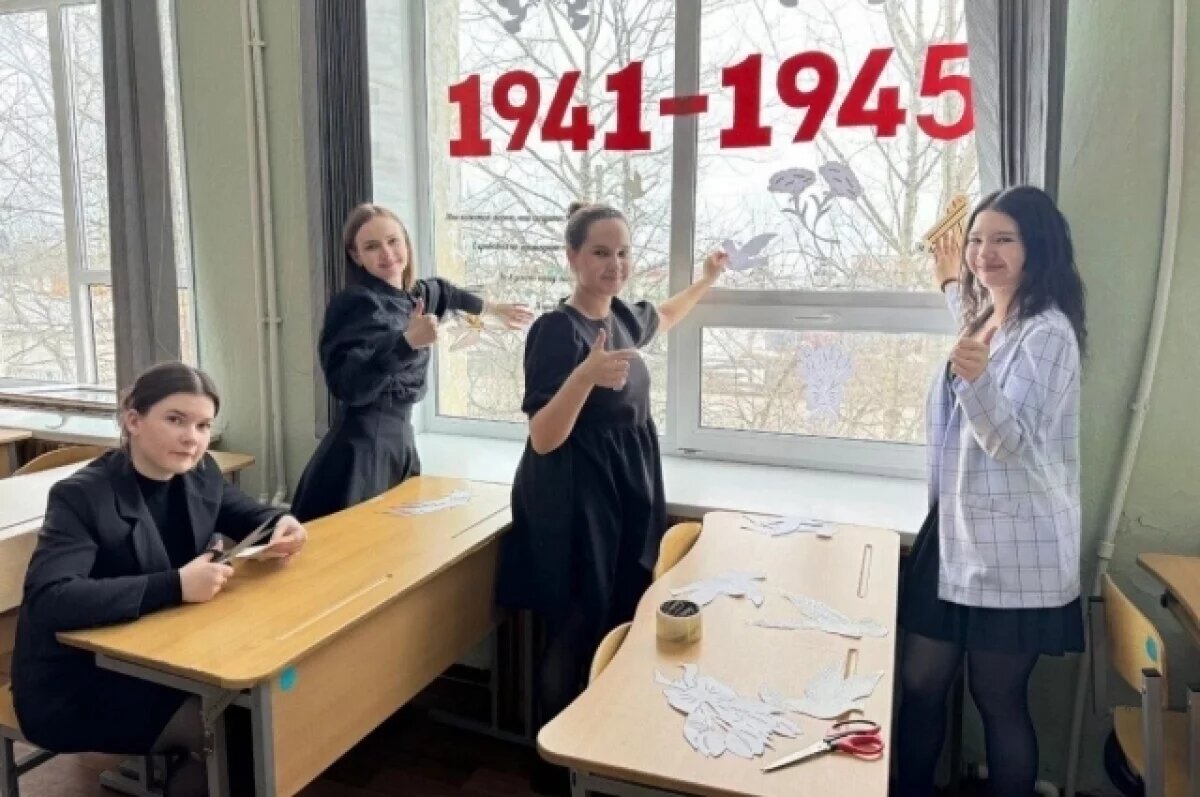    На Камчатке стартовала акция «Окна Победы»