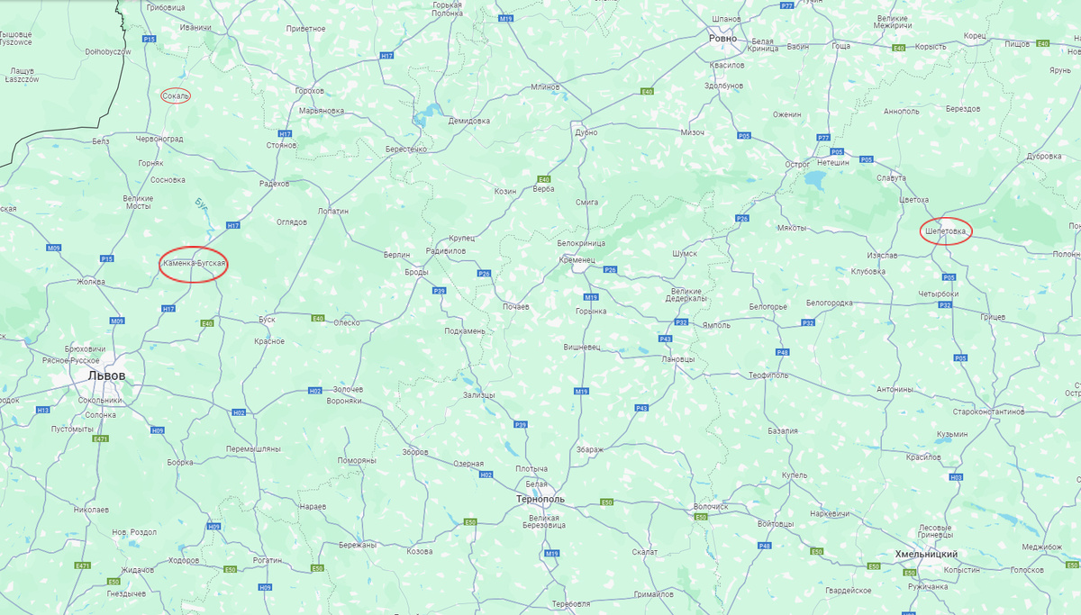 Примерное место, где служил дедушка.