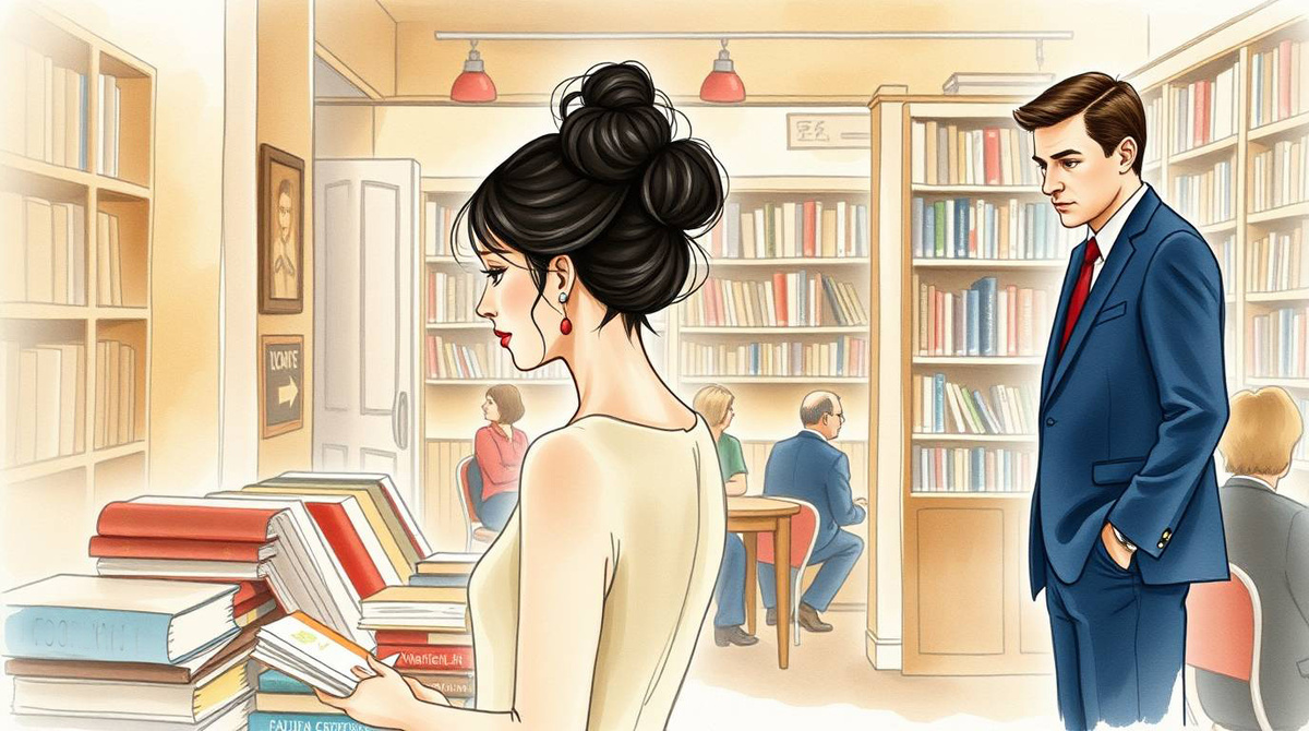 В тишине книжного магазина рождались истории, а в тени псевдонима скрывалась их создательница. Иногда самые искренние слова произносятся шепотом, и требуется особый слушатель, чтобы услышать в них истинный голос автора.