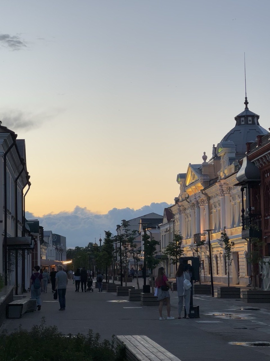 Центральный. Главная пешеходная улица