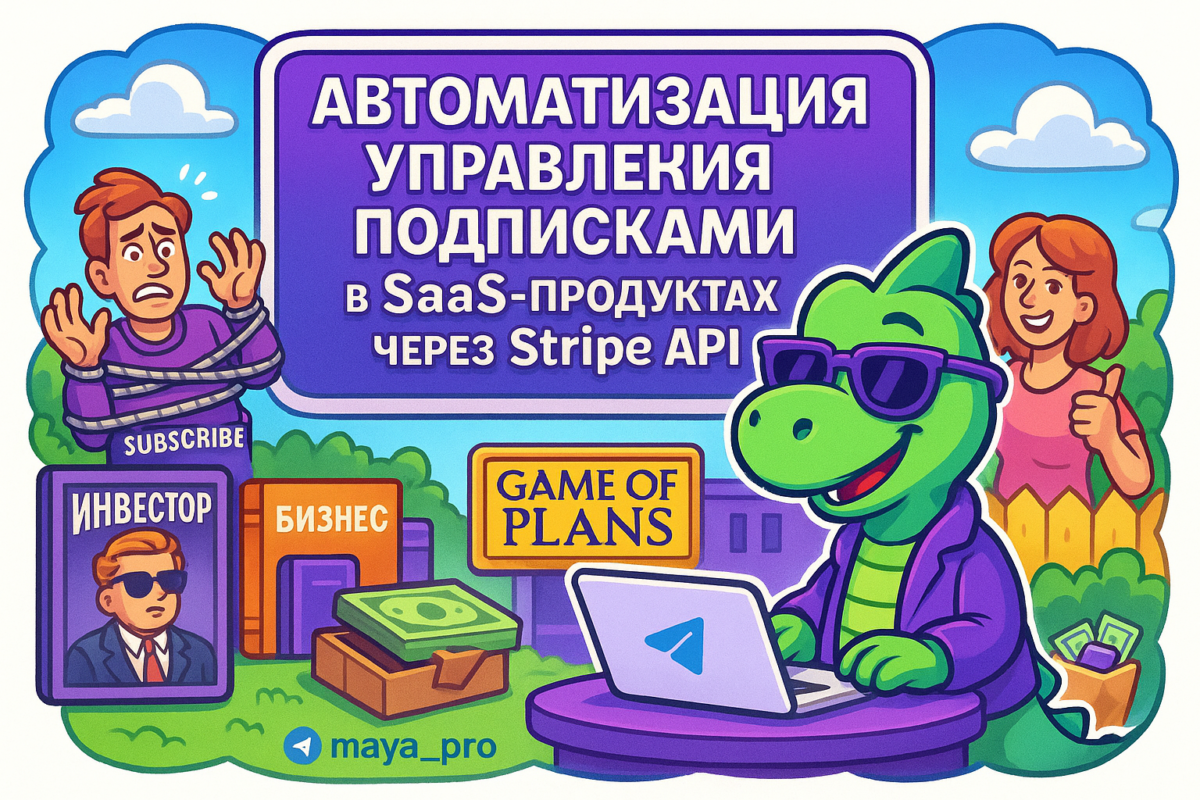    Автоматизация подписок через Stripe API: как избавиться от рутины и увеличить доход в SaaS-бизнесе Артур Хорошев