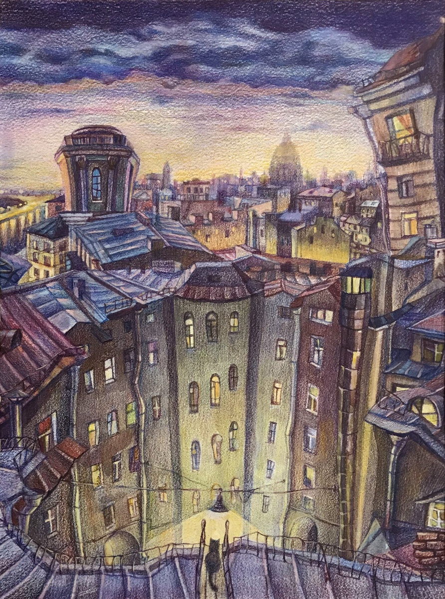 Родионова Т., Сумеречный кот. Источник: vecherka.spb.ru