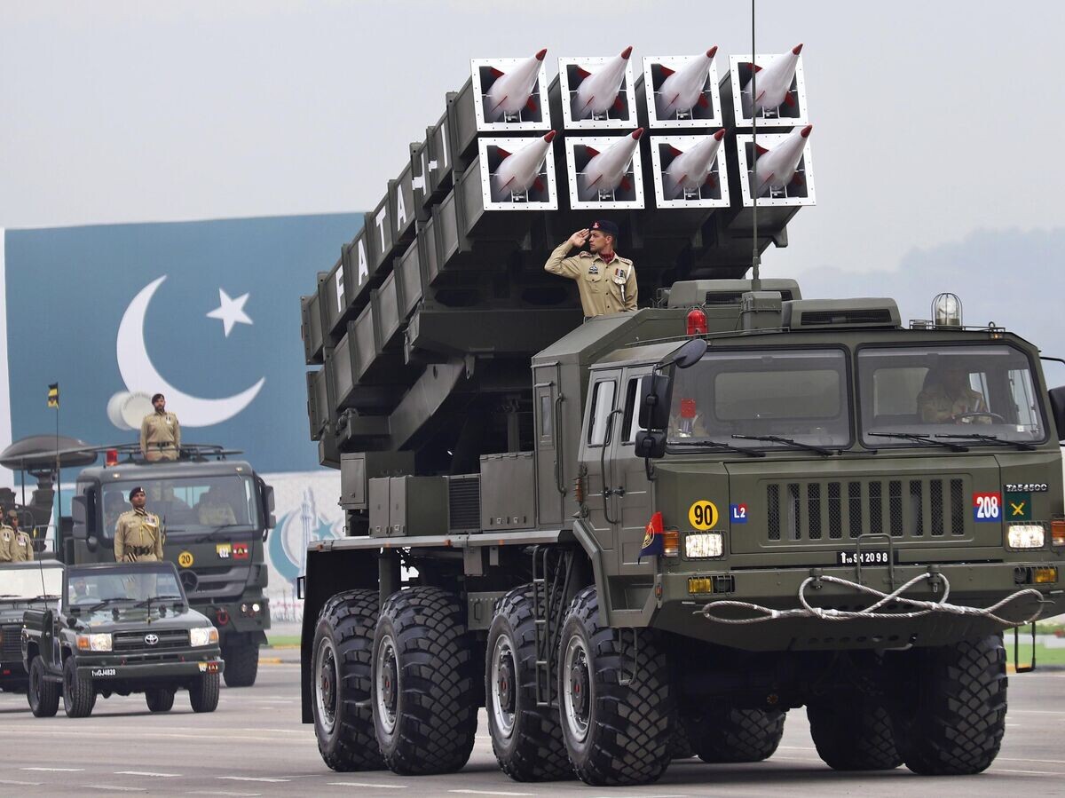    Пусковая установка ракет Fatah-I армии Пакистана© AP Photo