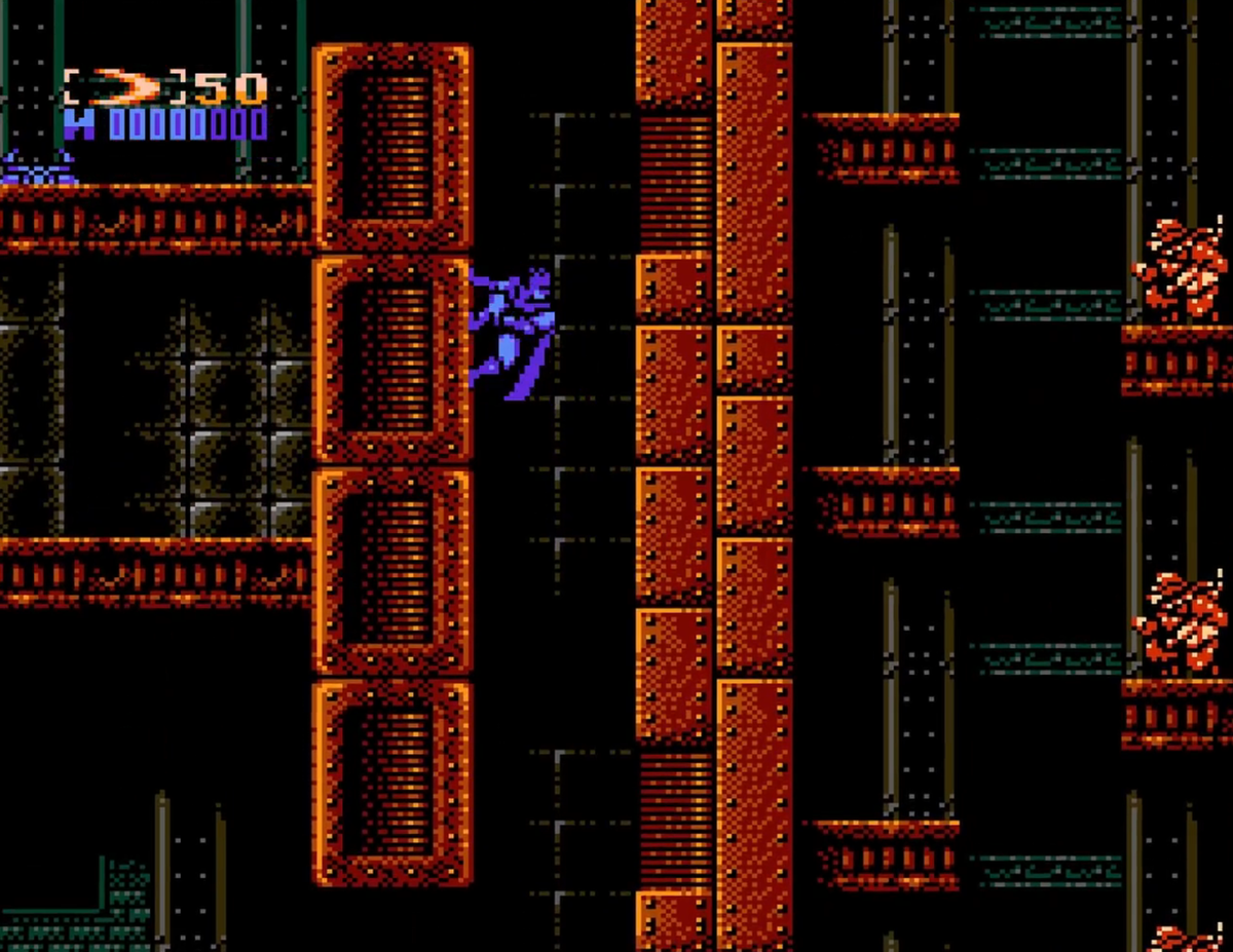 Batman the Videogame Dendy уникальная механика