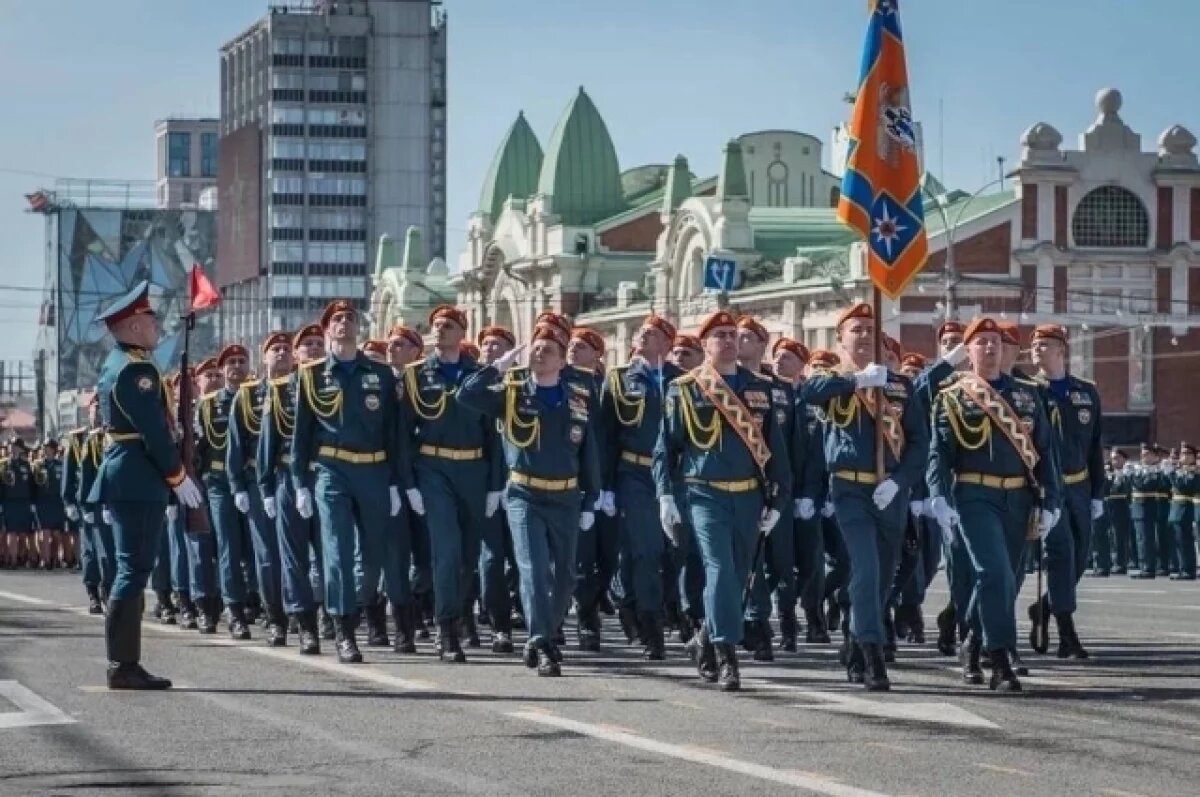    Новосибирск единственный город за Уралом, где проведут Парад Победы