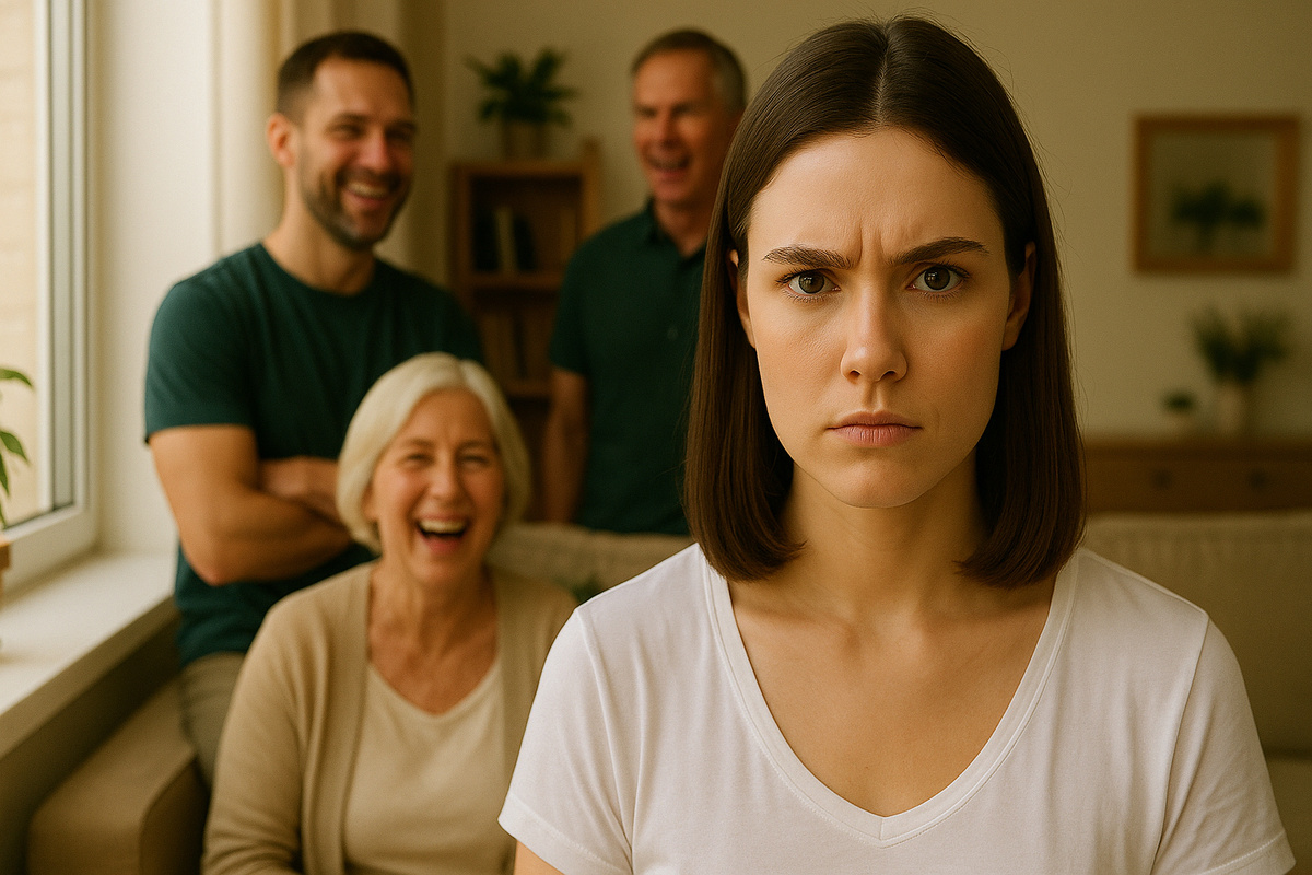 Иллюстрация к рассказу от «Свекровь против»