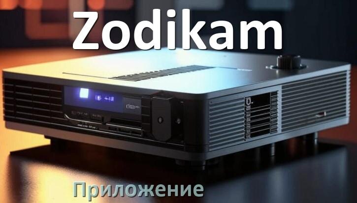 
Приложение для проектора Zodikam на iPhone, телефон Android и Windows для подключения и управления