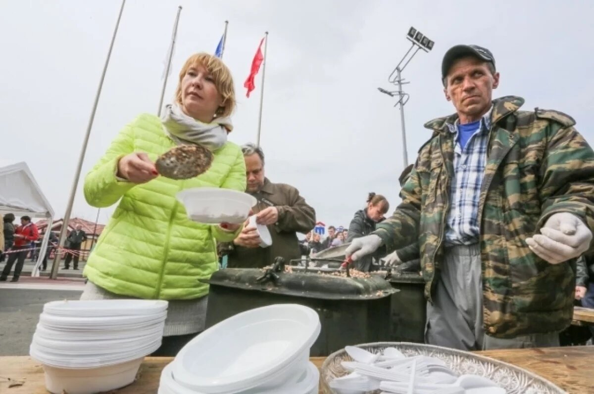    В Красноярске разоблачили фейк о запрете солдатской каши