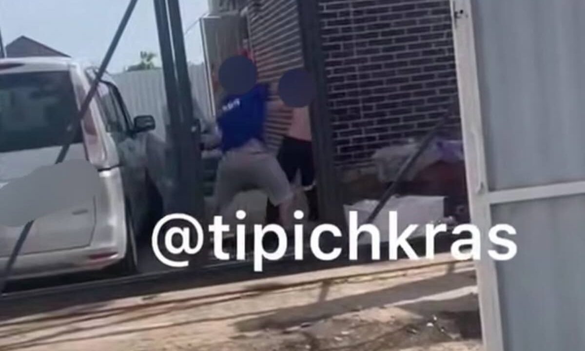    Скриншот видео t.me/tipichkras