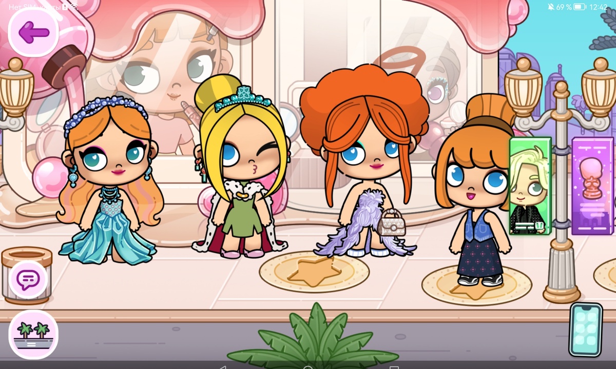 Круг друзей Скарлетт