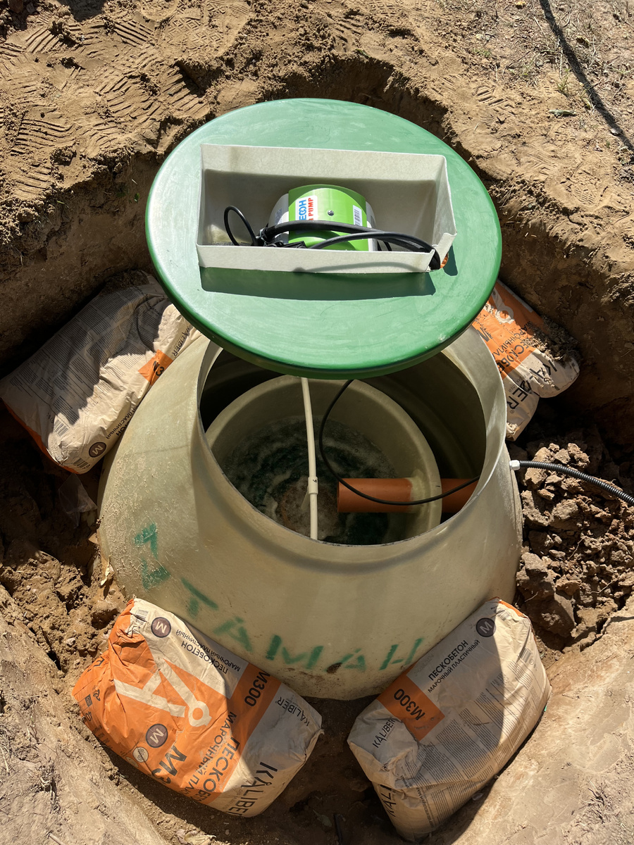 Септик Таман монтаж