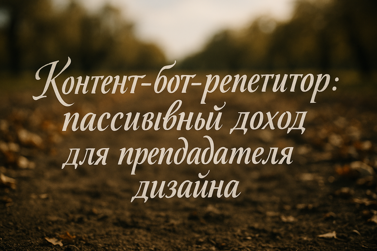    kontent-bot-repetitor-passivnyy-dokhod-dlya-prepodavatelya-dizayna Бушмакин Вячеслав