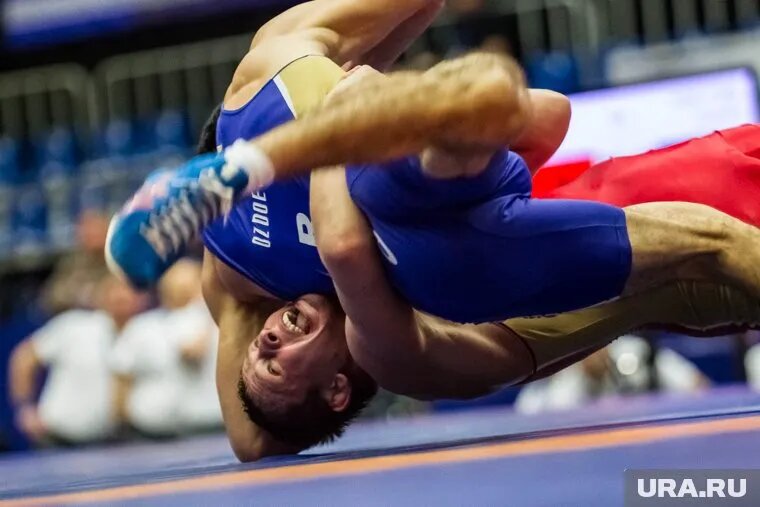 В Америке прошел чемпионат по борьбе. Фото: Николай Бастриков © URA.RU
