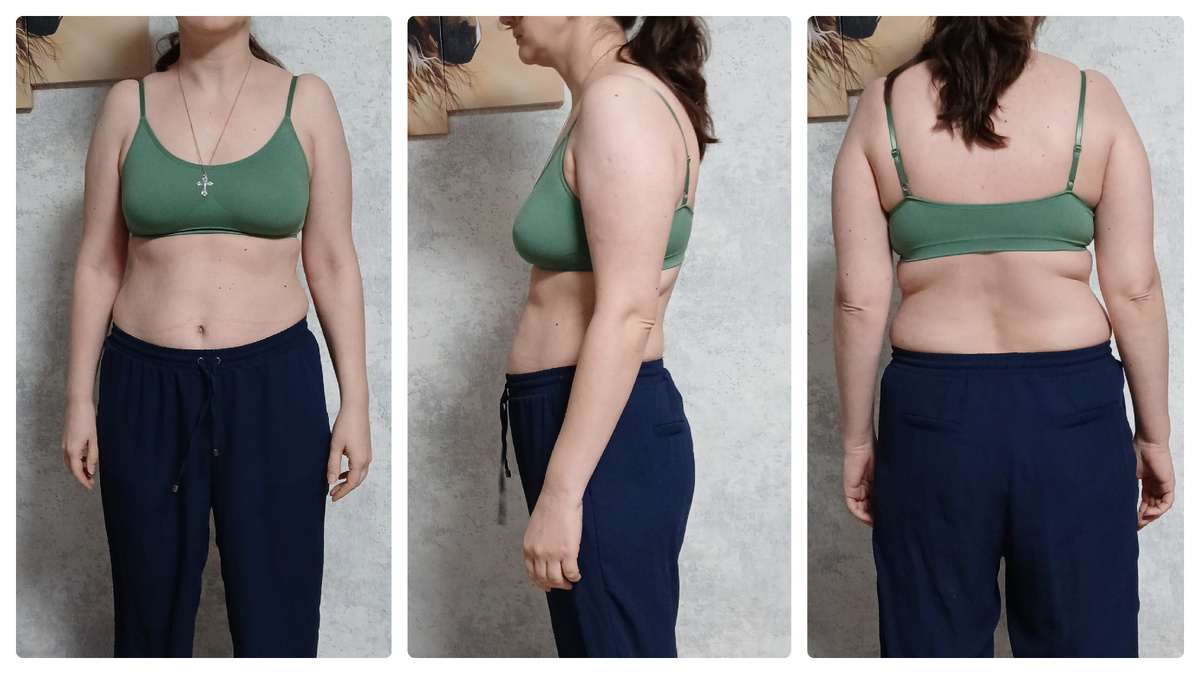 Это ещё брюкам спаибо, пуза не видно