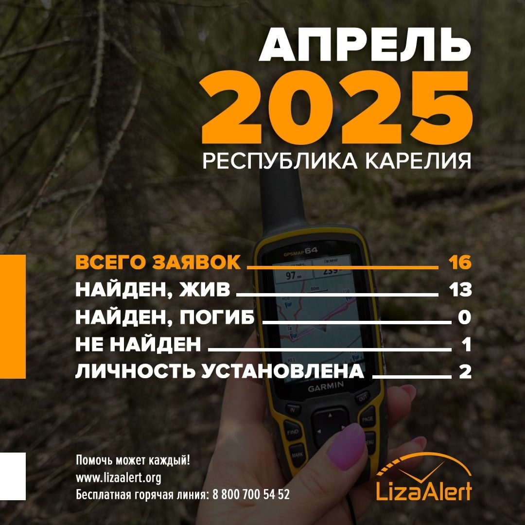    Фото: Поисковый отряд «ЛизаАлерт» Республики Карелия / ВК