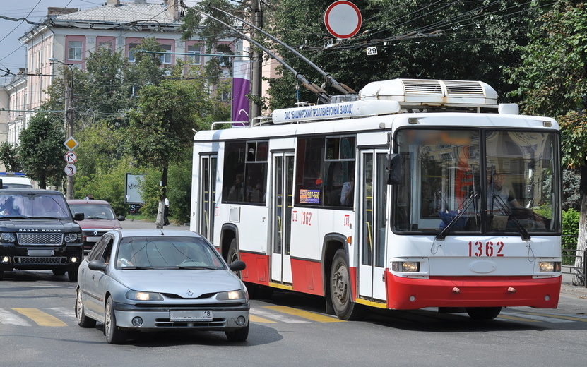    Троллейбусы не идут через перекресток Либкнехта – Воровского в Ижевске