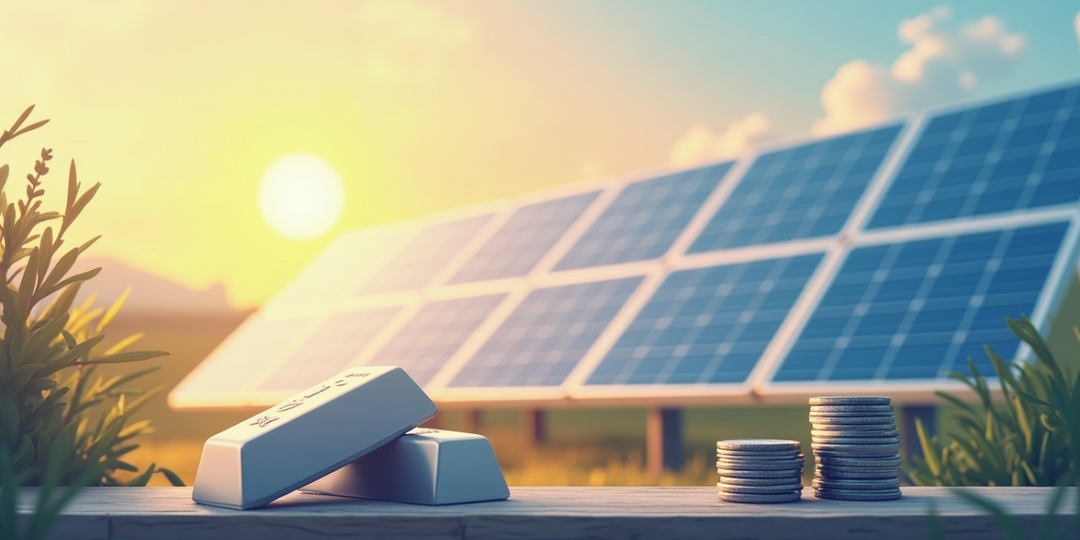 Солнечная энергия разогревает рынок серебра: что будет с ценами в 2025 году