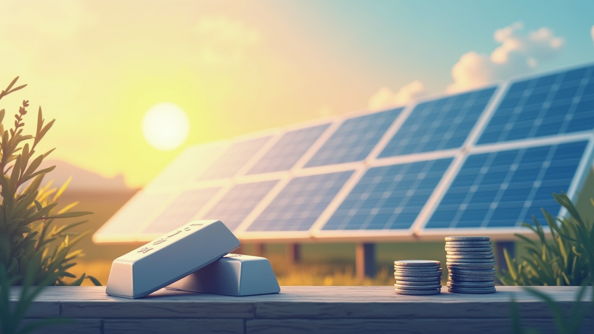 Рынок серебра 2025 и солнечная энергетика